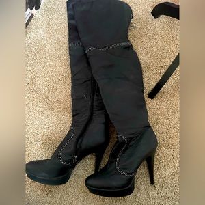 Thigh High Black Boots